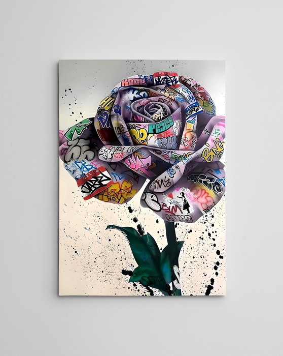 Wallity Cuadro decorativo en lienzo Multicolor 50 x 70 cm